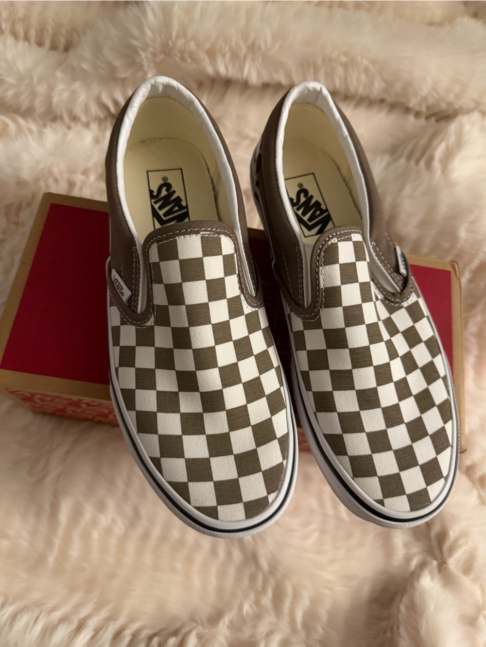 Vans Classic Slip-On Checkerboard Sneakers